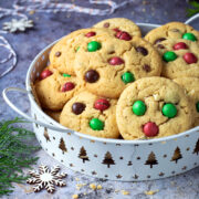 Ciasteczka z masłem orzechowym i m&m's ciasteczkazmm10