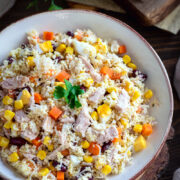 Sałatka z kuskusem i tuńczykiem salatkazkuskusemitunczykiem5