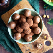 Trufle mleczne z orzechem laskowym trufleczekoladowezorzechemlaskowym3