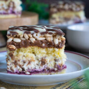 Ciasto "Słodka pokusa" z ryżem preparowanym slodka pokusa z ryzem preparowanym