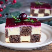 Sernik "Szachownica" sernk szachownica