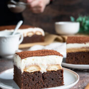 brownie a la tiramisu