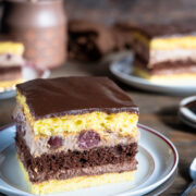 Ciasto z masą Monte Cherry ciasto monte cherry