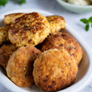 kotleciki drobiowe z kalafiorem