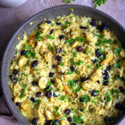 Ryż z kurczakiem w mleczku kokosowym z suszoną żurawiną -1-3