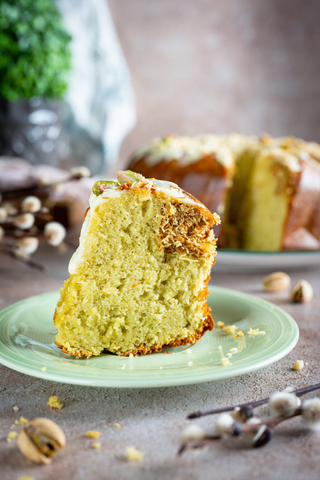 babka pistacjowa z kataifi