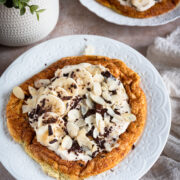 Omlet bananowy z kremem orzechowym omlet bananowy z kremem orzechowym